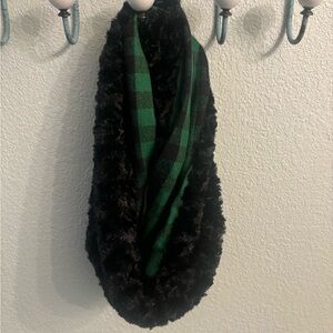 Super soft and cute double sided infinity scarf